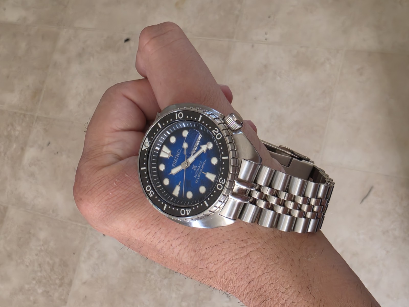 Seiko Prospex King Turtle Automatic Manta Ray Diver SRPE39