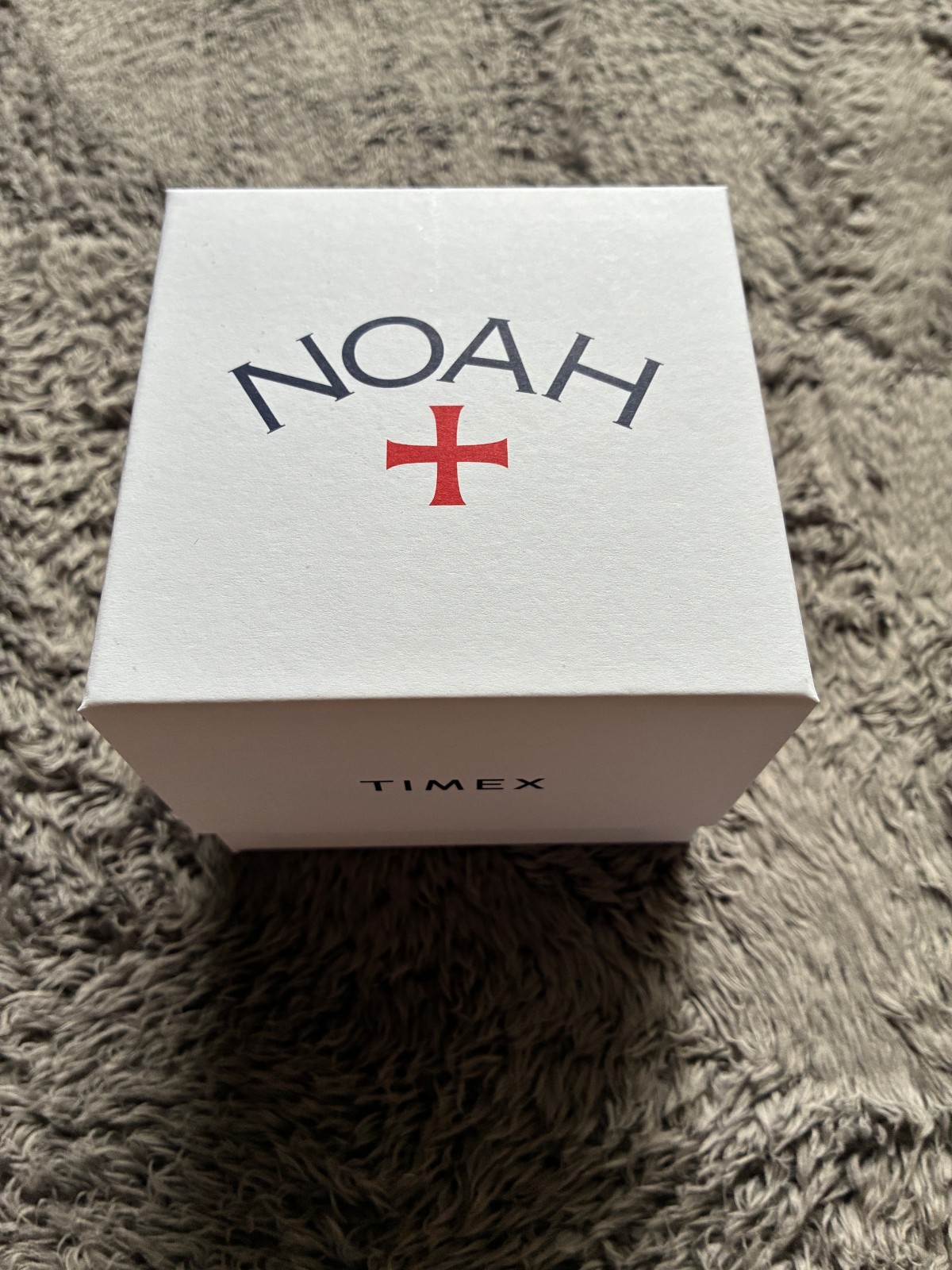 Noah x Timex Moon Phase Watch Silver Stainless Steel Brown Leather New