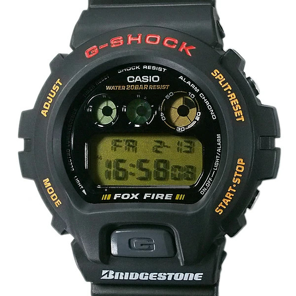 CASIO G-Shock DW-6900B-9 Foxfire Bridgestone Exclusive Quartz Men’s Watc #QY72SX