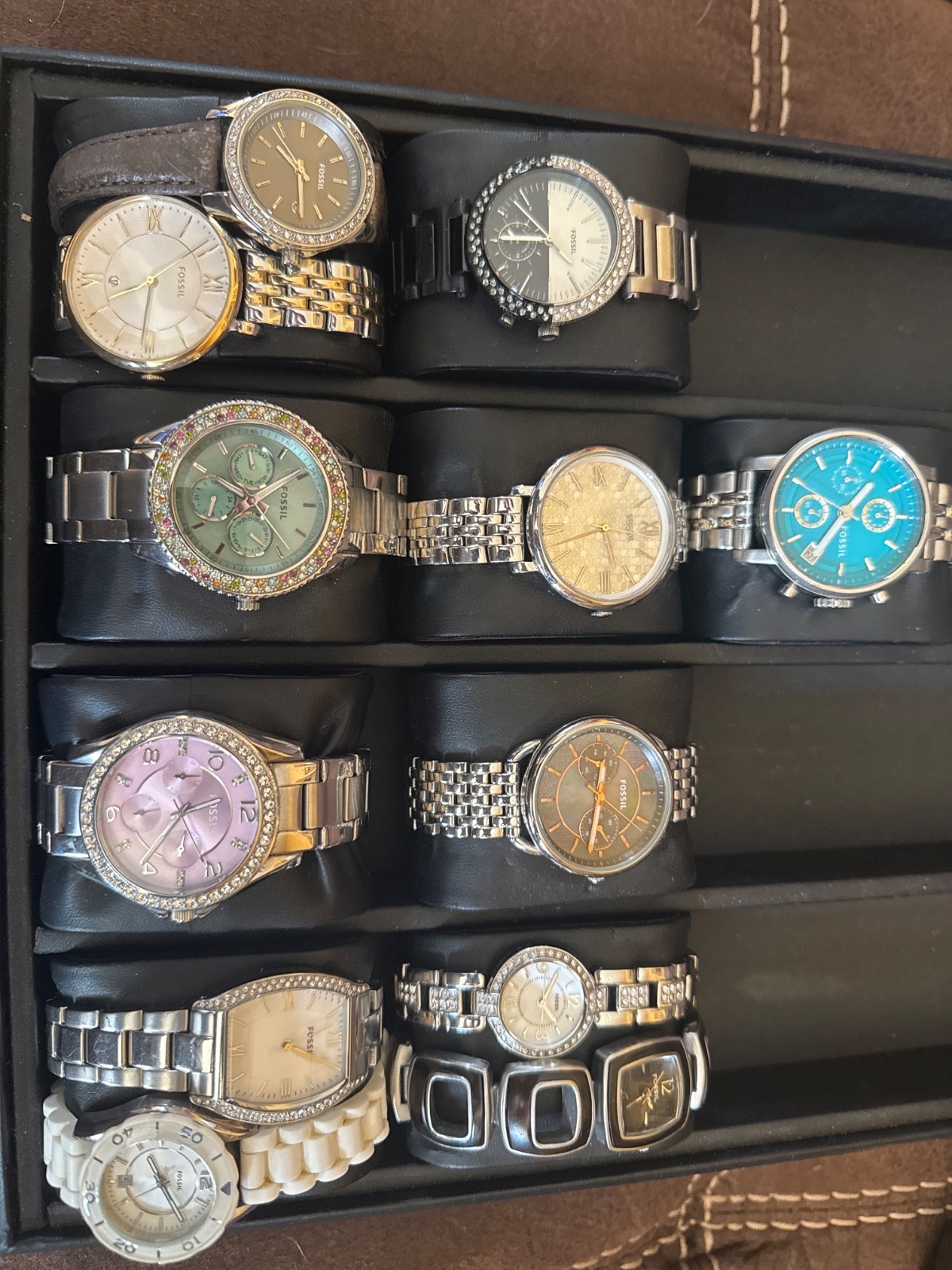 12 different fossil watches to choose from, $50 each