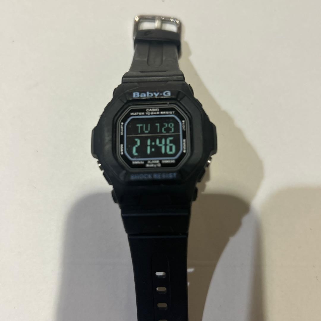Casio Baby-G BG-5600BK-1JF Black Digital Watch Used