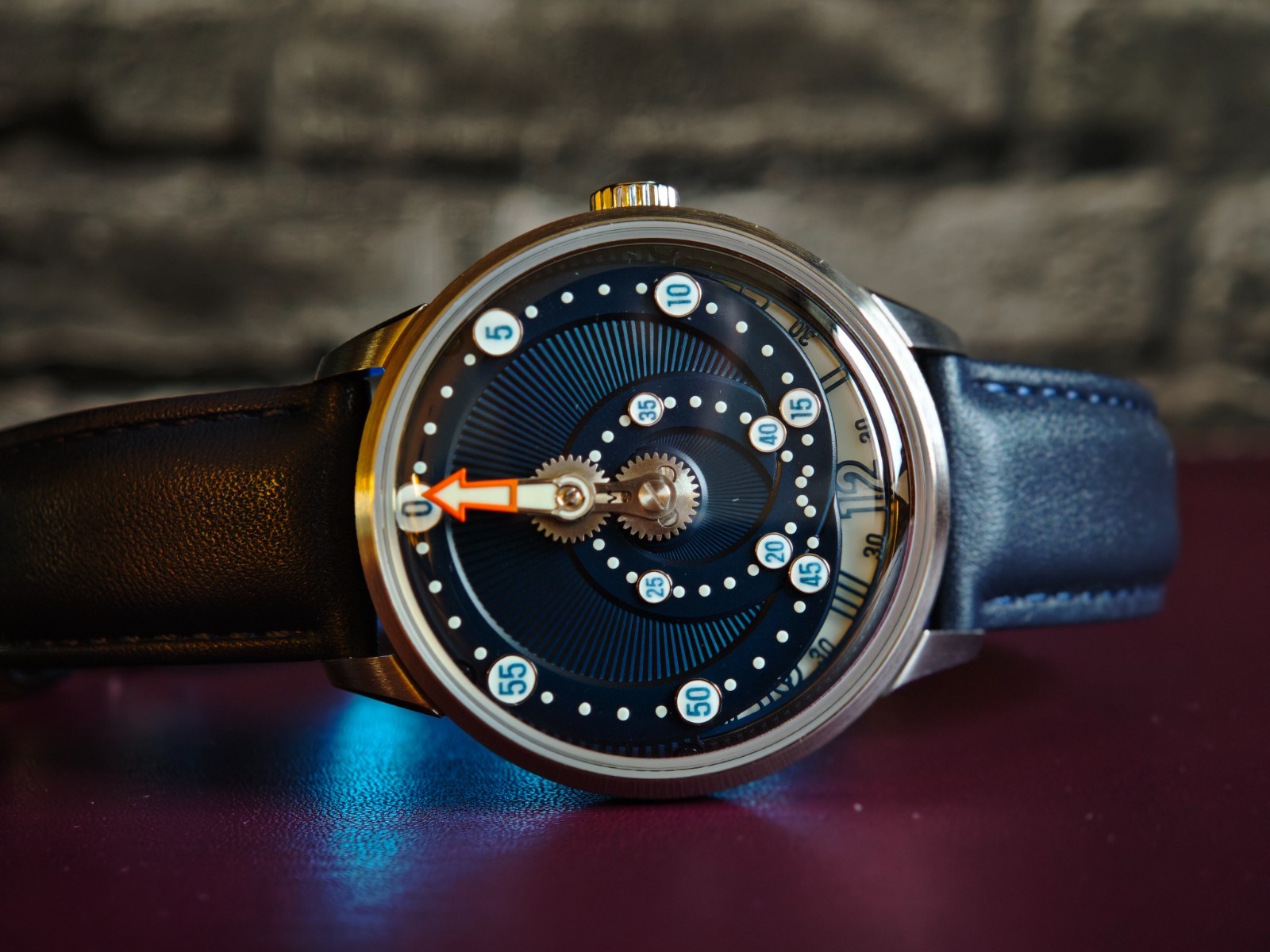 Mandetbread Secret Orbital Automatic Watch Unconventional Time, EU Warehouse