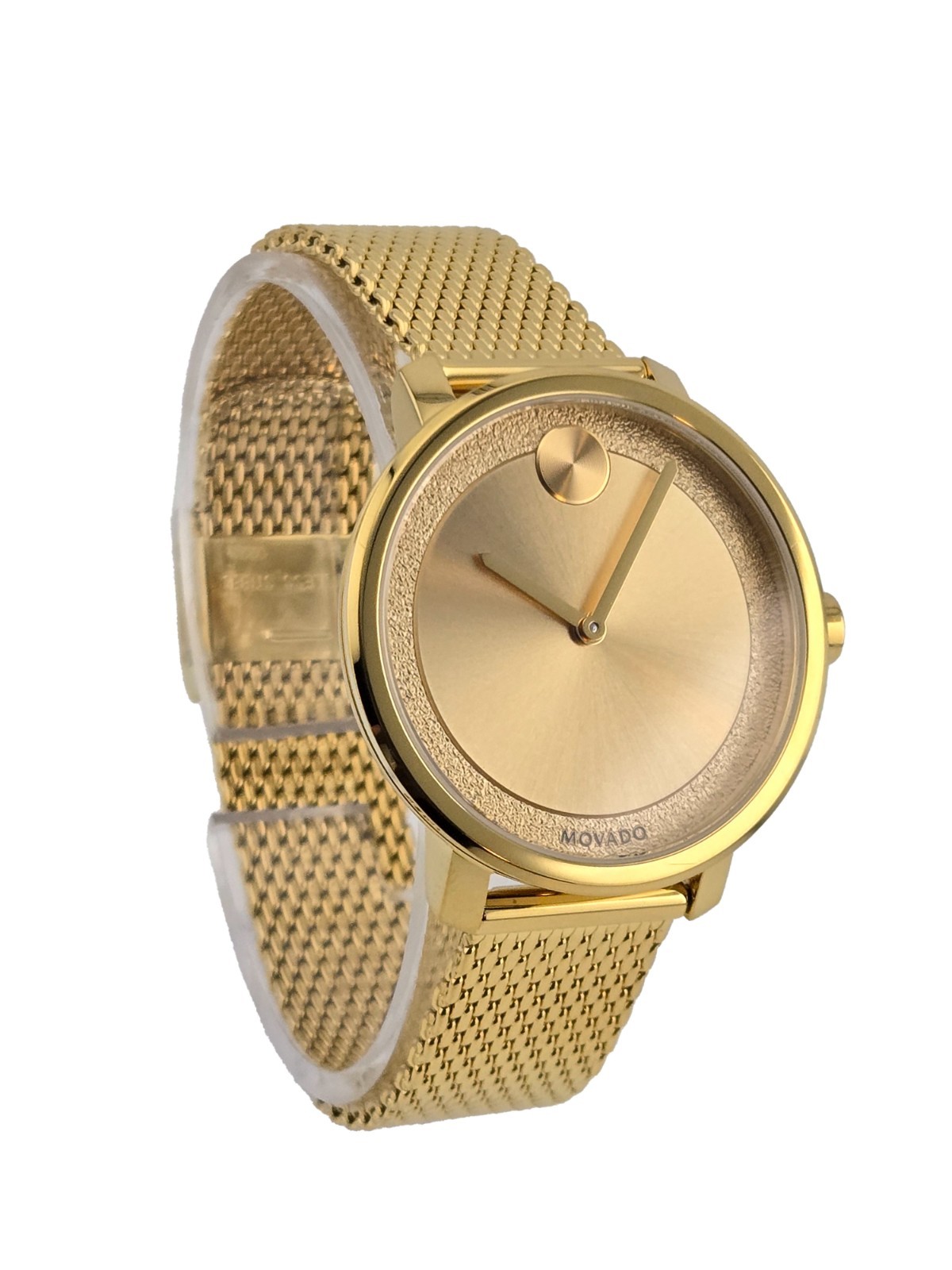 Movado Bold 3600580 Gold Dial Stainless Steel Women’s Watch