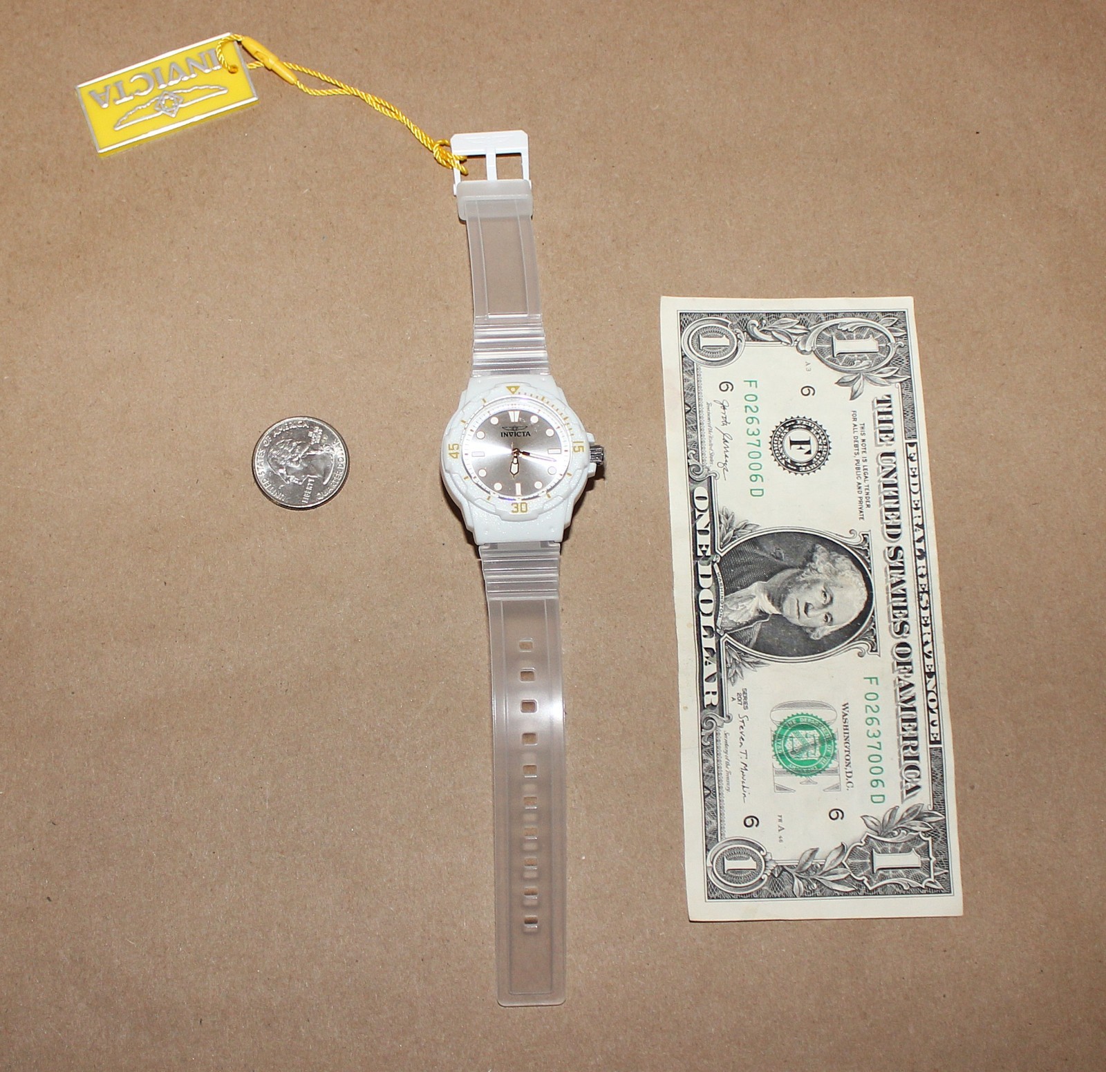 INVICTA Celestial Cloud (49204) Womens Watch 35mm Transparent White – NIB – NEW
