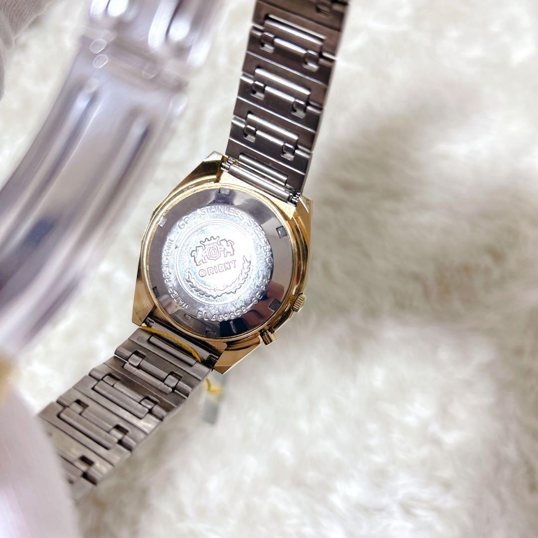 ORIENT 3 Star Automatic Wristwatch Gold 21 Jewels