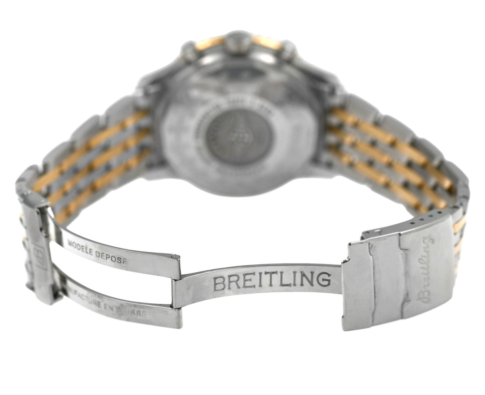 Breitling Navitimer D23322 Chronograph Date 18K Gold Steel 42MM Men’s Automatic