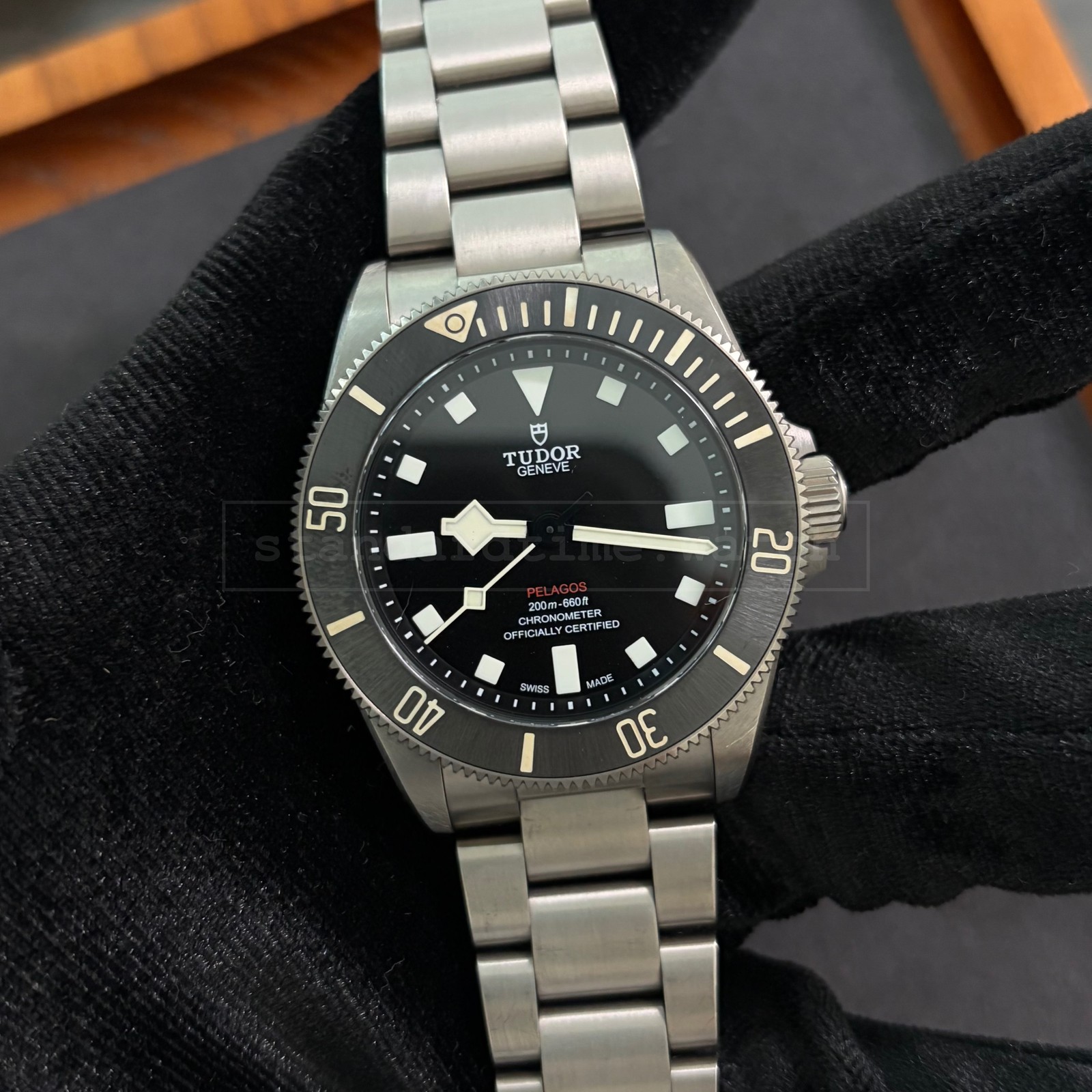 Tudor Pelagos 39MM Titanium+ Rubber Strap Full Set 25407N 25407N Pre-Owned Watch
