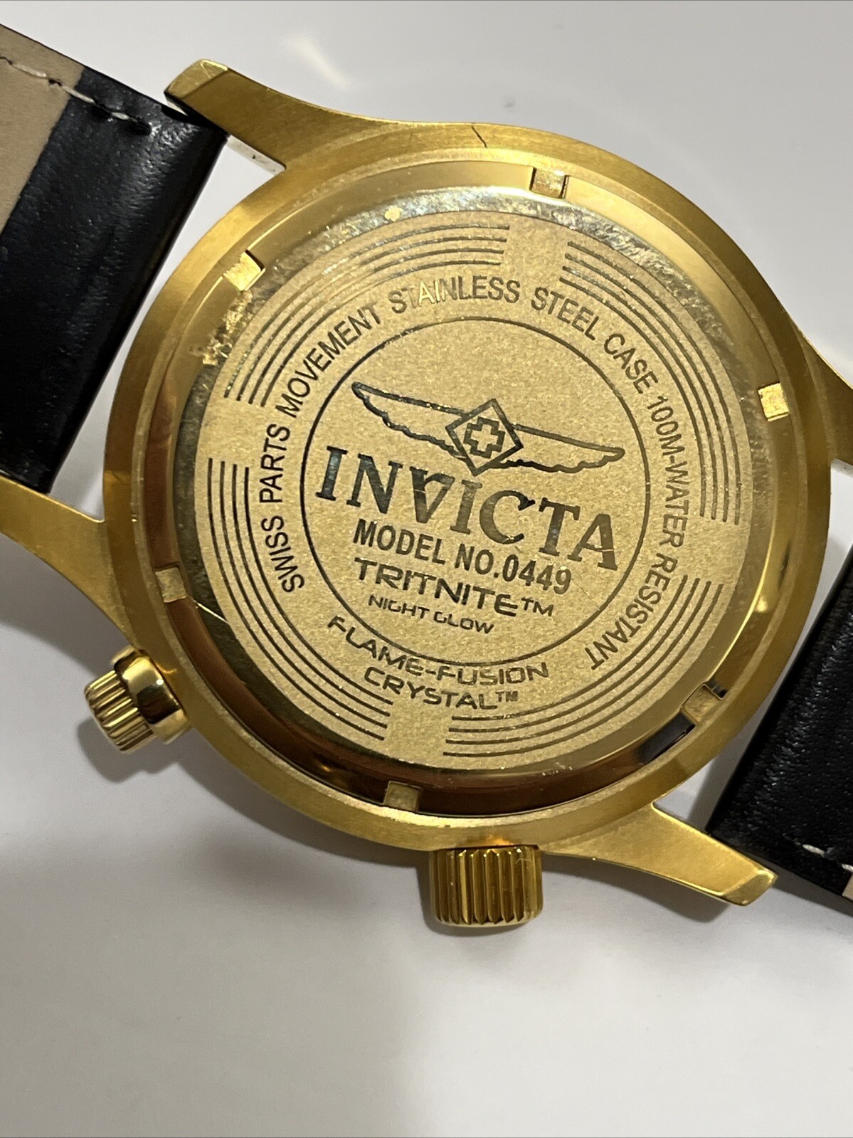 Invicta Specialty MenModel 0449 – Men’s Watch Quartz With New Battery!