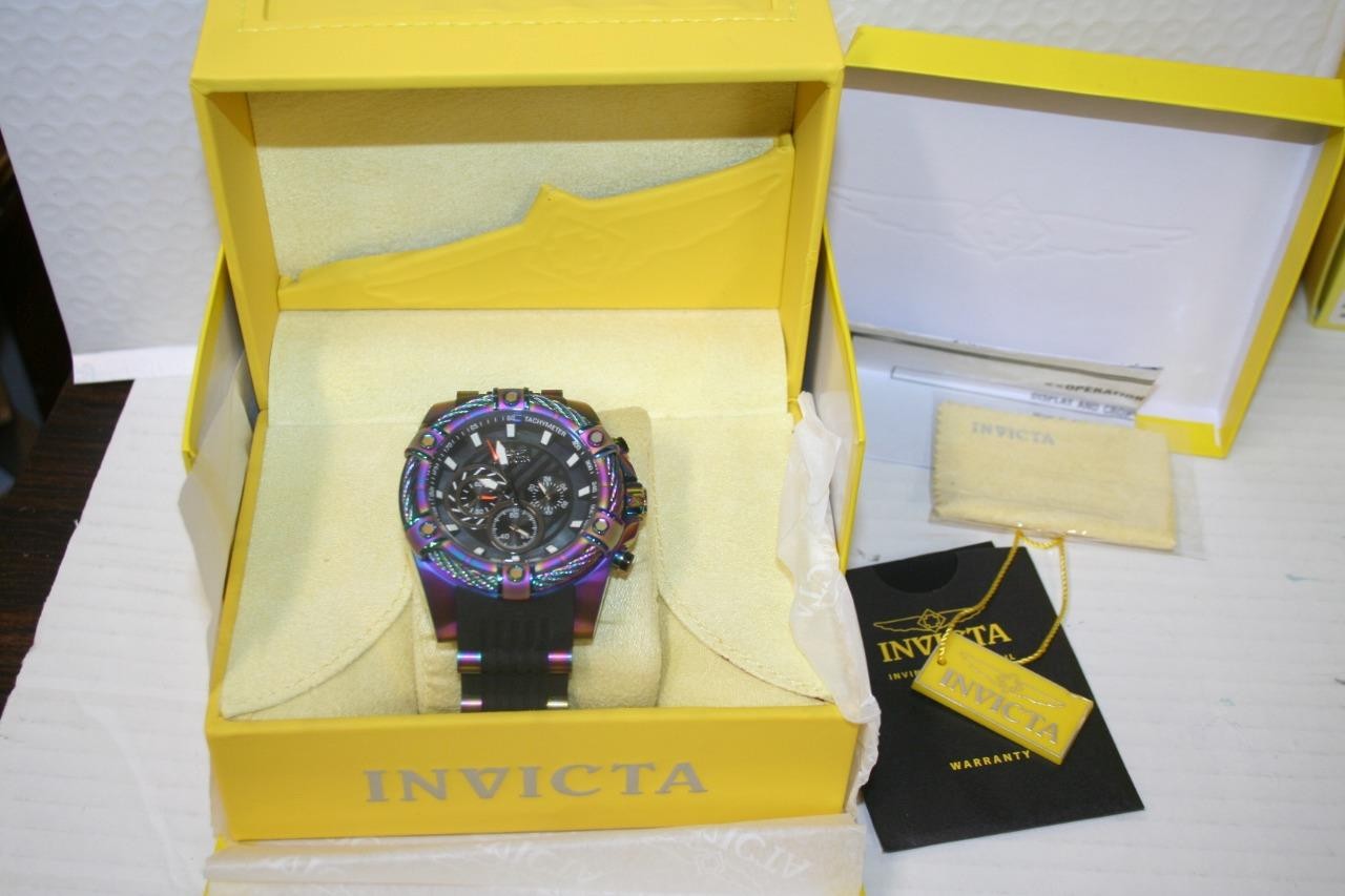 Invicta Men’s Watch Bolt Model #25531 55mm Mint Unworn Private Collection 100m