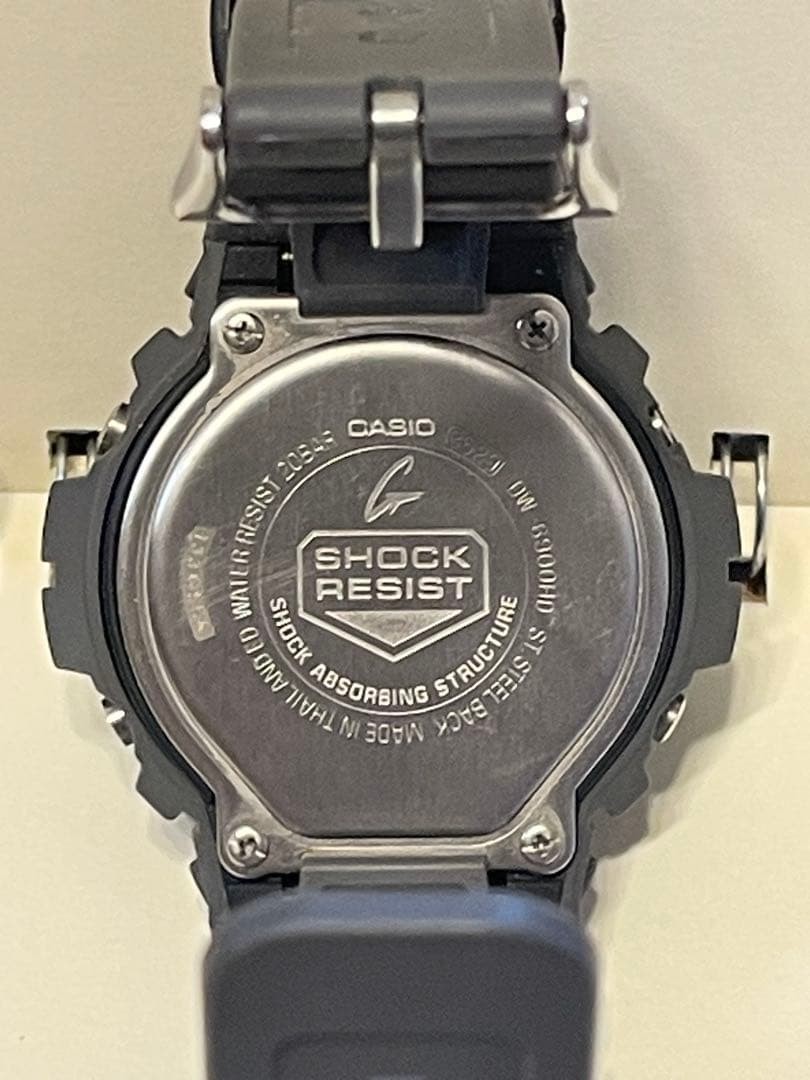 Final price, first come, first served: CASIO G-SHOCK DW-6900HD Gray/White