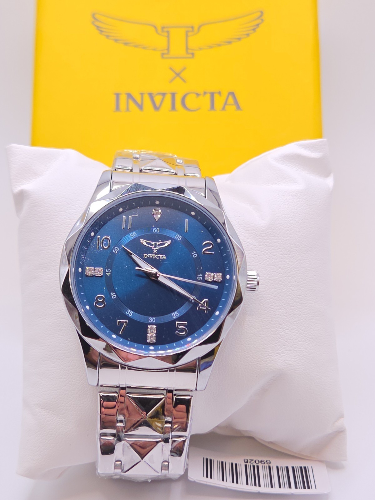 Invicta Specialty Men’s Watch – 41mm 69028 Stainless W/Blue Dial New!!