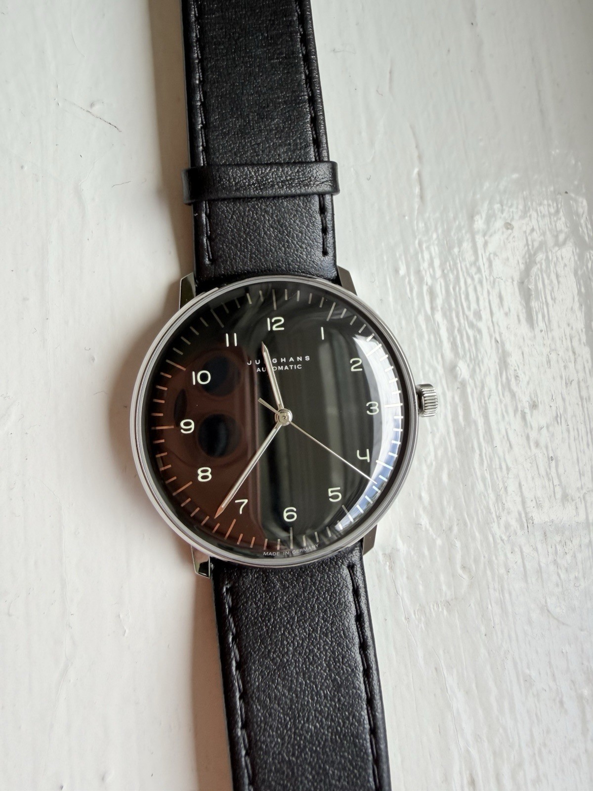 Junghans Max Bill Automatic 38 mm $650 or best offer, 5 months old, exc