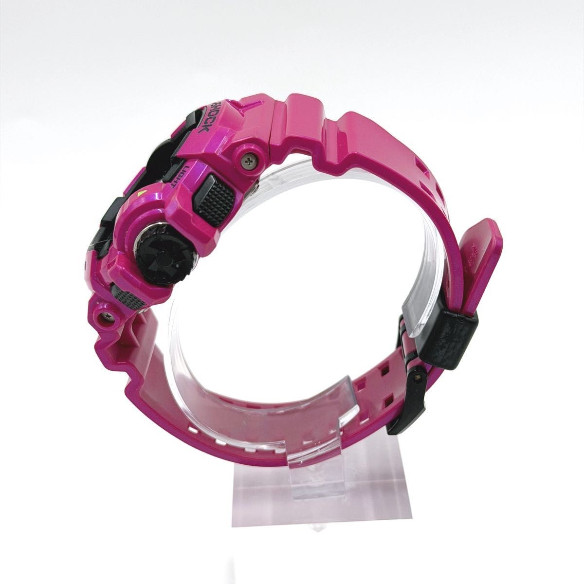 Condition CASIO G-Shock GBA 400 Metallic Pink Working G’MIX Bluetooth CASIO G SH