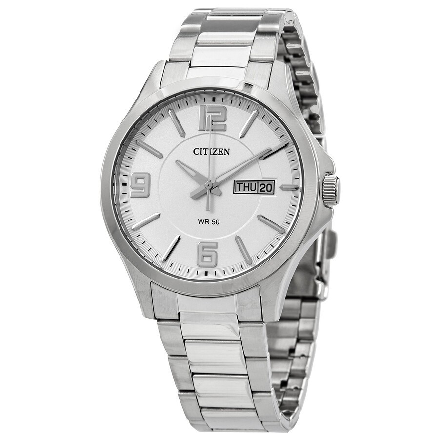 Citizen Men’s Date Quartz Stainless Steel Watch BF2001-55A NEW