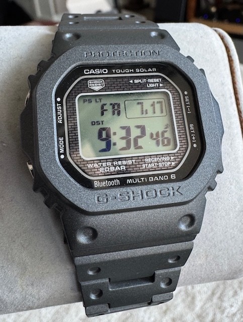 Cerakoted Casio G-Shock Full Metal 5000 Silver GMWBZ5000D-1