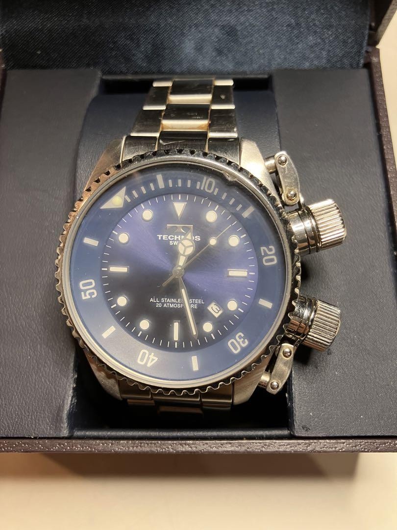 Technos Swiss Quartz 200m Waterproof 20ATM Men’s Watch