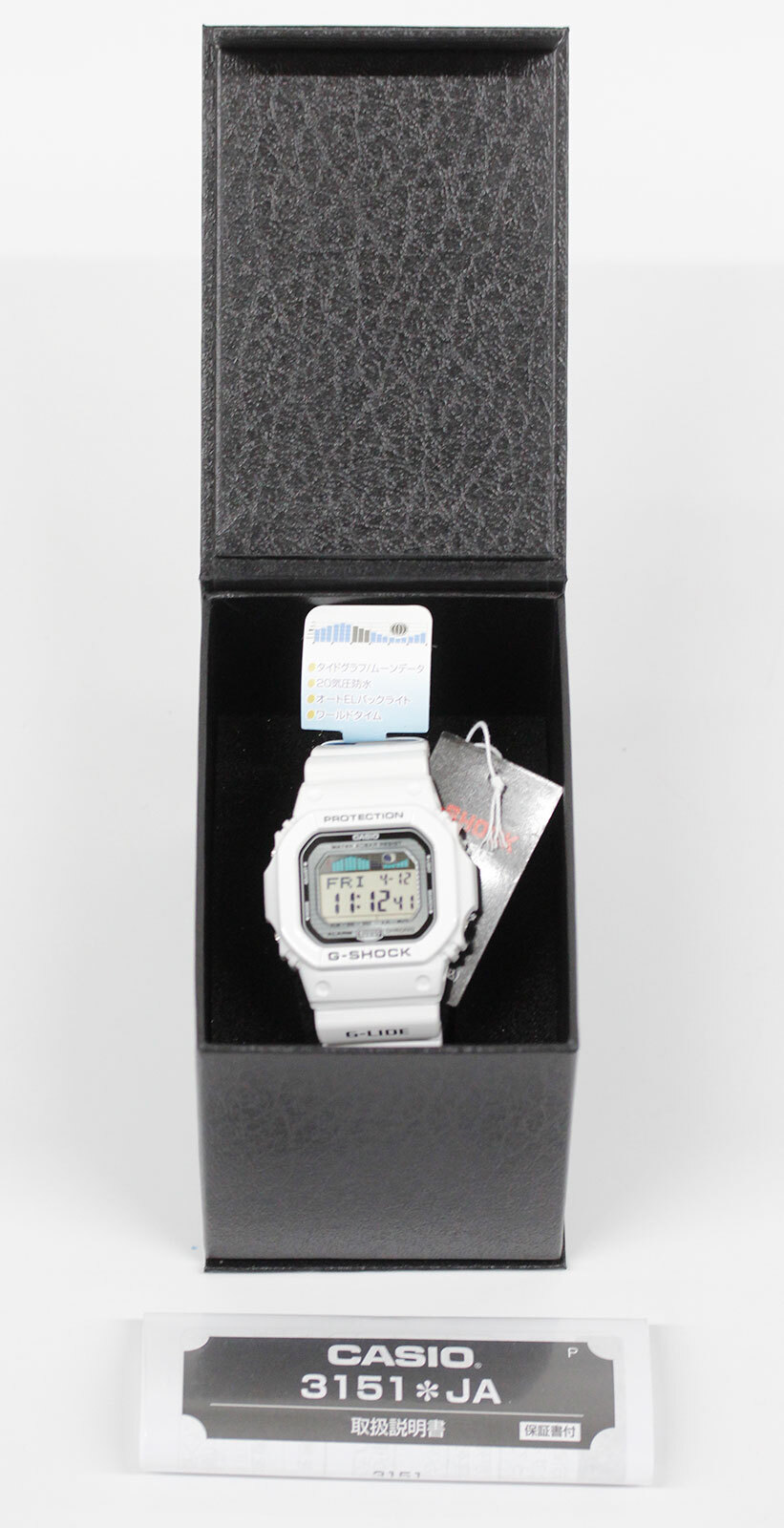 CASIO G-SHOCK GLX-5600-7JF Digital Quartz Shock-Resistant Clear White