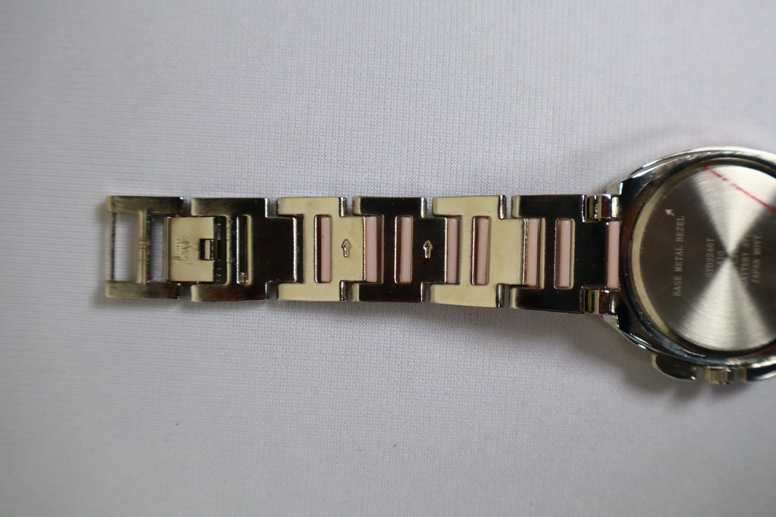 Studio Time Watch STD3246T NIB Chronograph 1 YEAR WARR Needs New Battery
