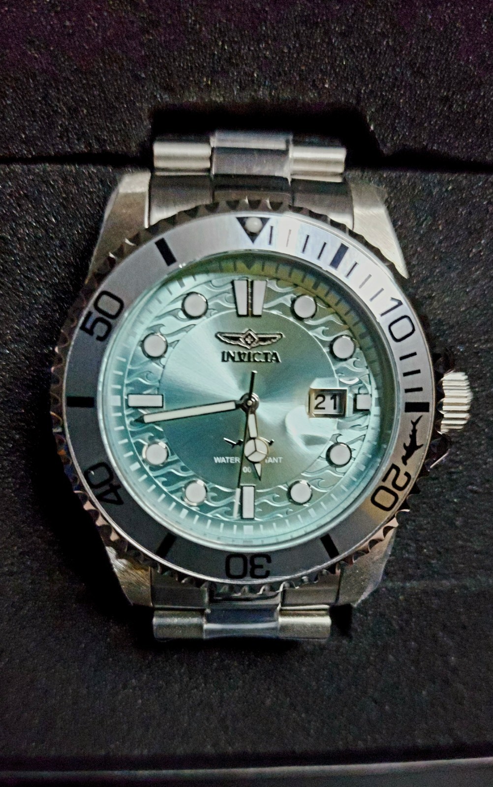 NEW Invicta Pro Diver CurrentWave Blue 43mm Watch LOW COST SAME DAY SHIPPING