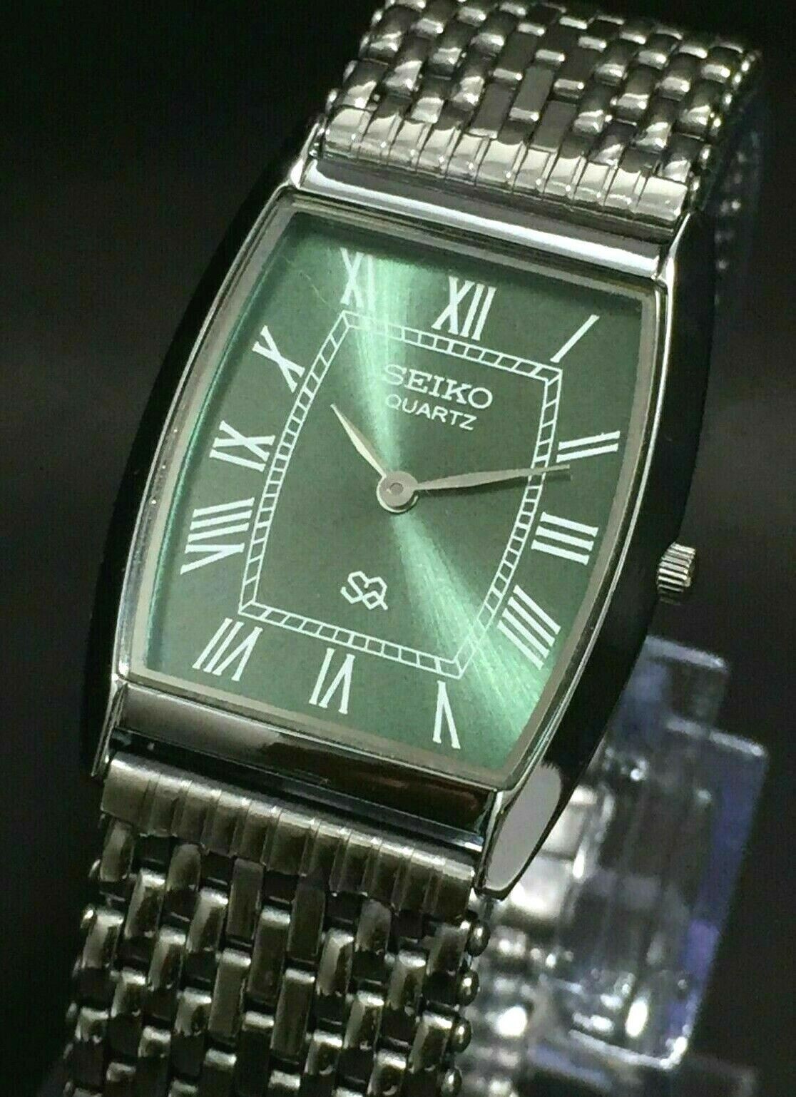 Vintage Seiko Slim Quartz Men’s Wrist Watch – Comes With New Battery, New Band