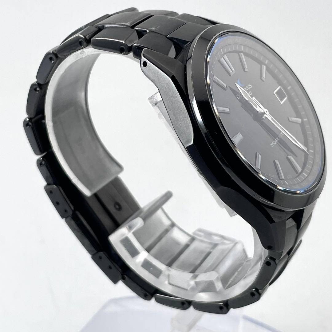 [NEAR MINT] Casio Oceanus OCW-S100B-1AJF Solar Radio Black Men’s