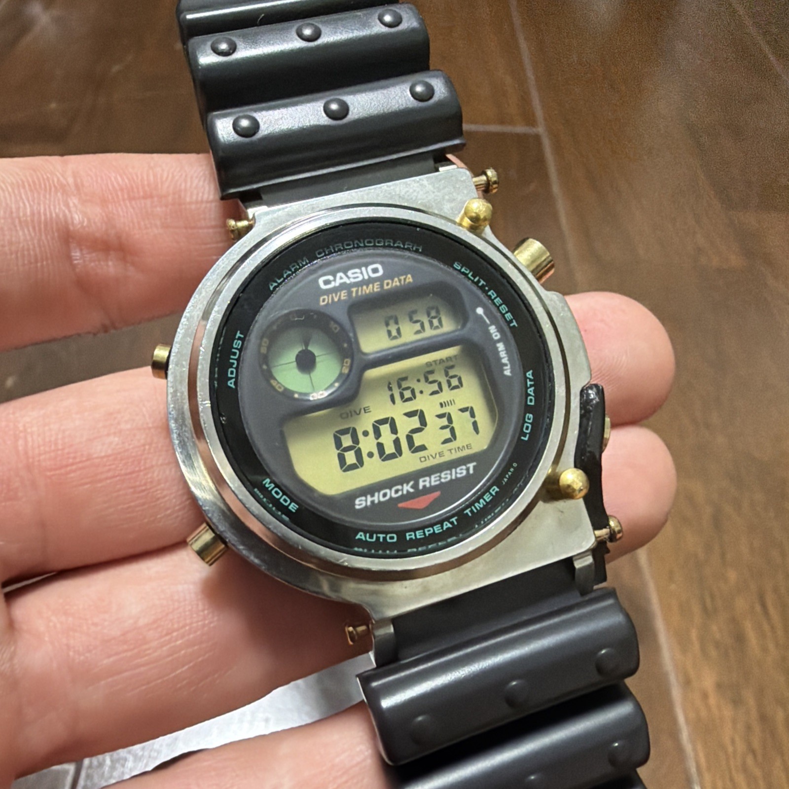 Casio G-Shock Frogman DW-6300 Diver Day/Date Vintage Men’s Watch Working