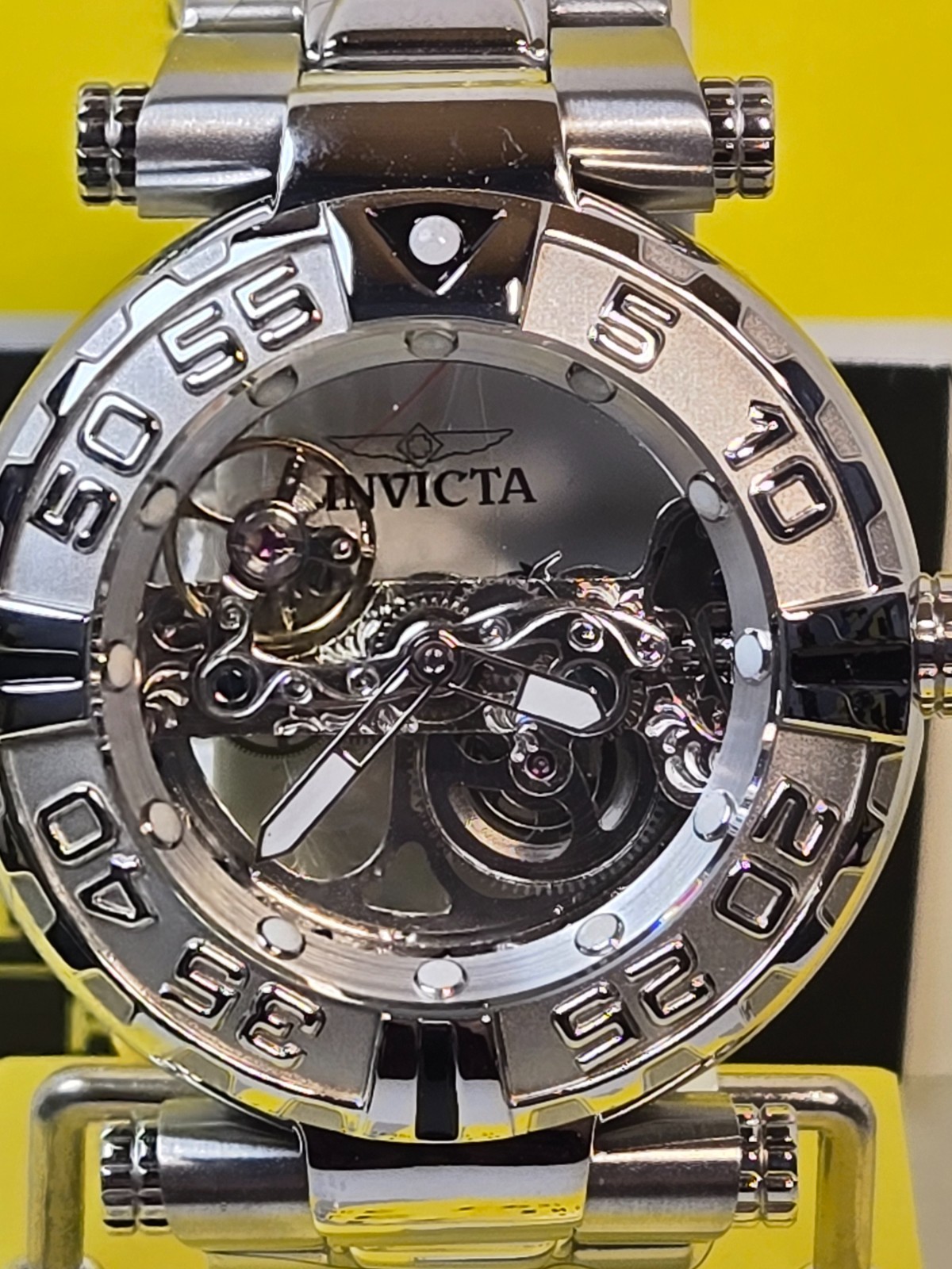 Invicta Subaqua Nebula Automatic Men’s Watch 47mm Steel w/ Skeleton Dial NEW!!!