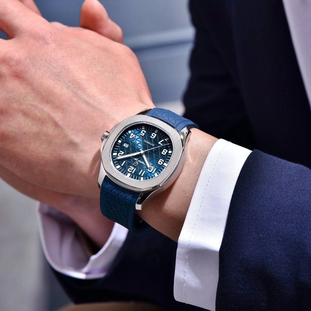 Men’s Automatic Mechanical Watch Miyota Movement Sapphire Glass 100M Waterproof