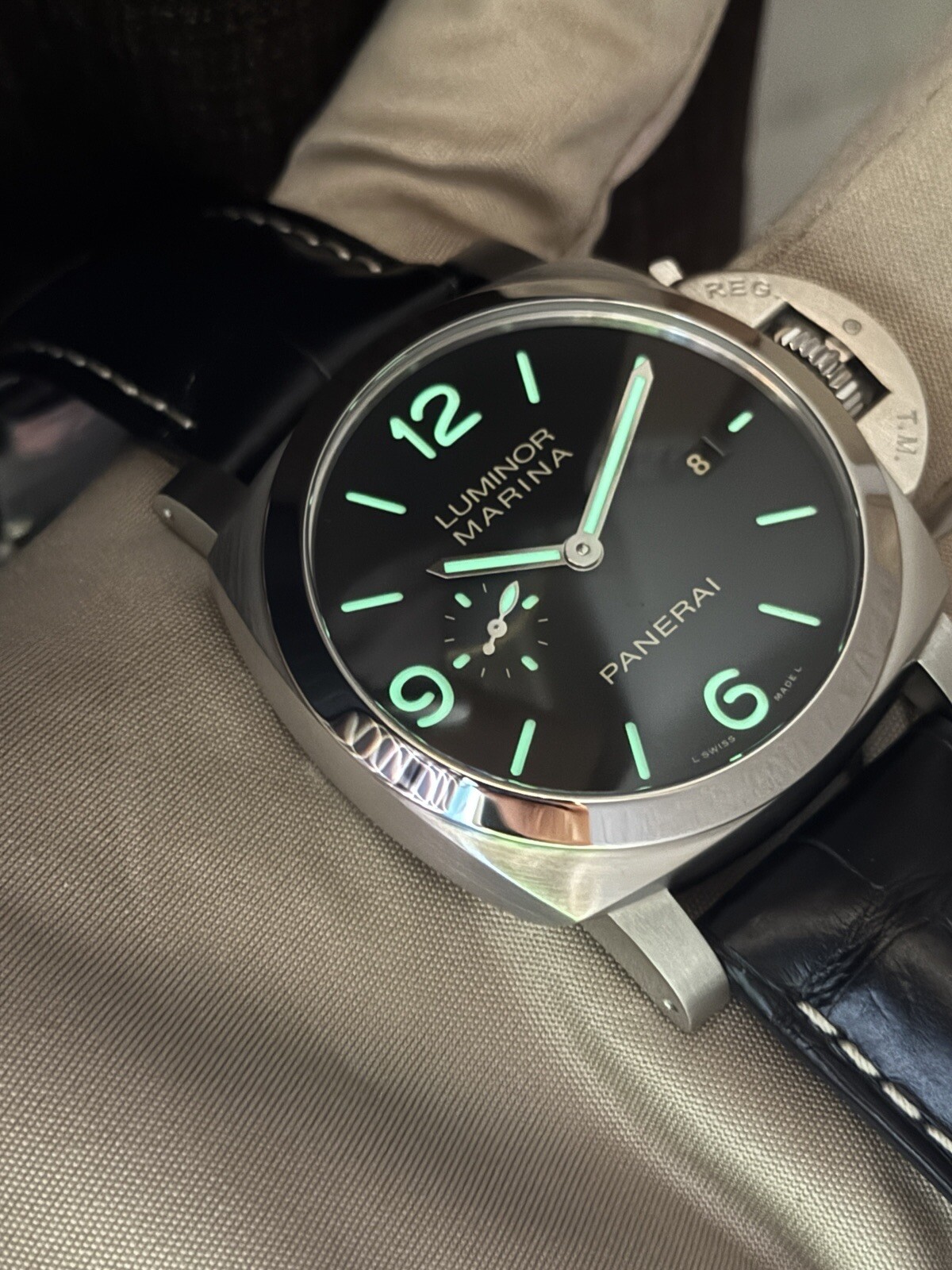 Panerai Luminor Marina Automatic 44mm Pam 3312 PAM03312 Latest