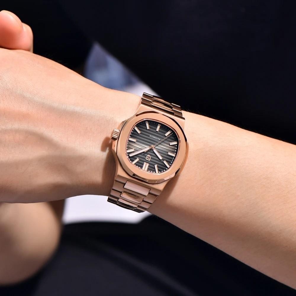 44MM PAGANI DESIGN Automatic Men’s Watch 100M Waterproof Diver Stainless NEW