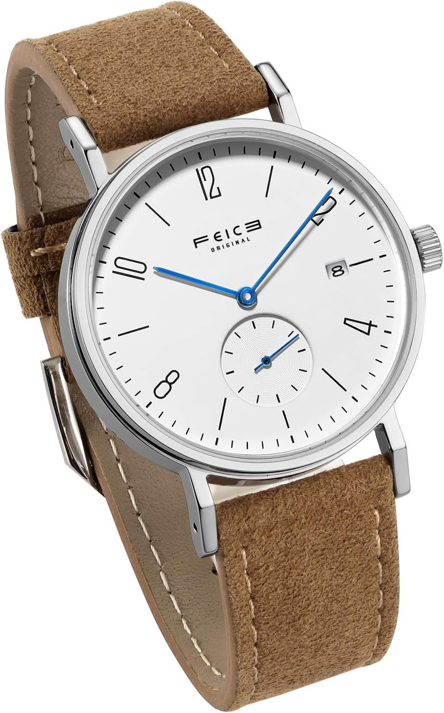 Bauhaus Waterproof Automatic Watch with Sapphire Crystal for All Genders