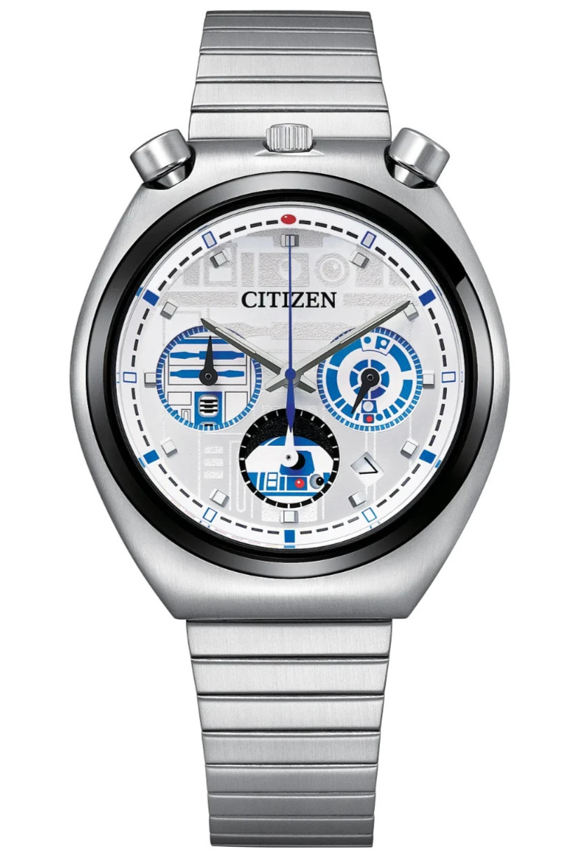 NEW Citizen Star Wars R2-D2 Chronograph Mineral Crystal Unisex Watch AN3666-51A