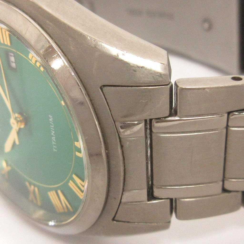 [A1R] TECHNOS Watch T9B76 Date Titanium Analog Quartz [g9s]