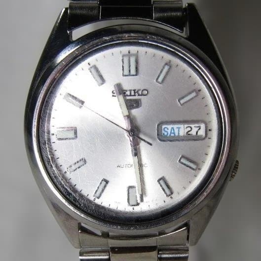 [Working] SEIKO 5 7S26-3040 Automatic Watch with New Strap 【USED】
