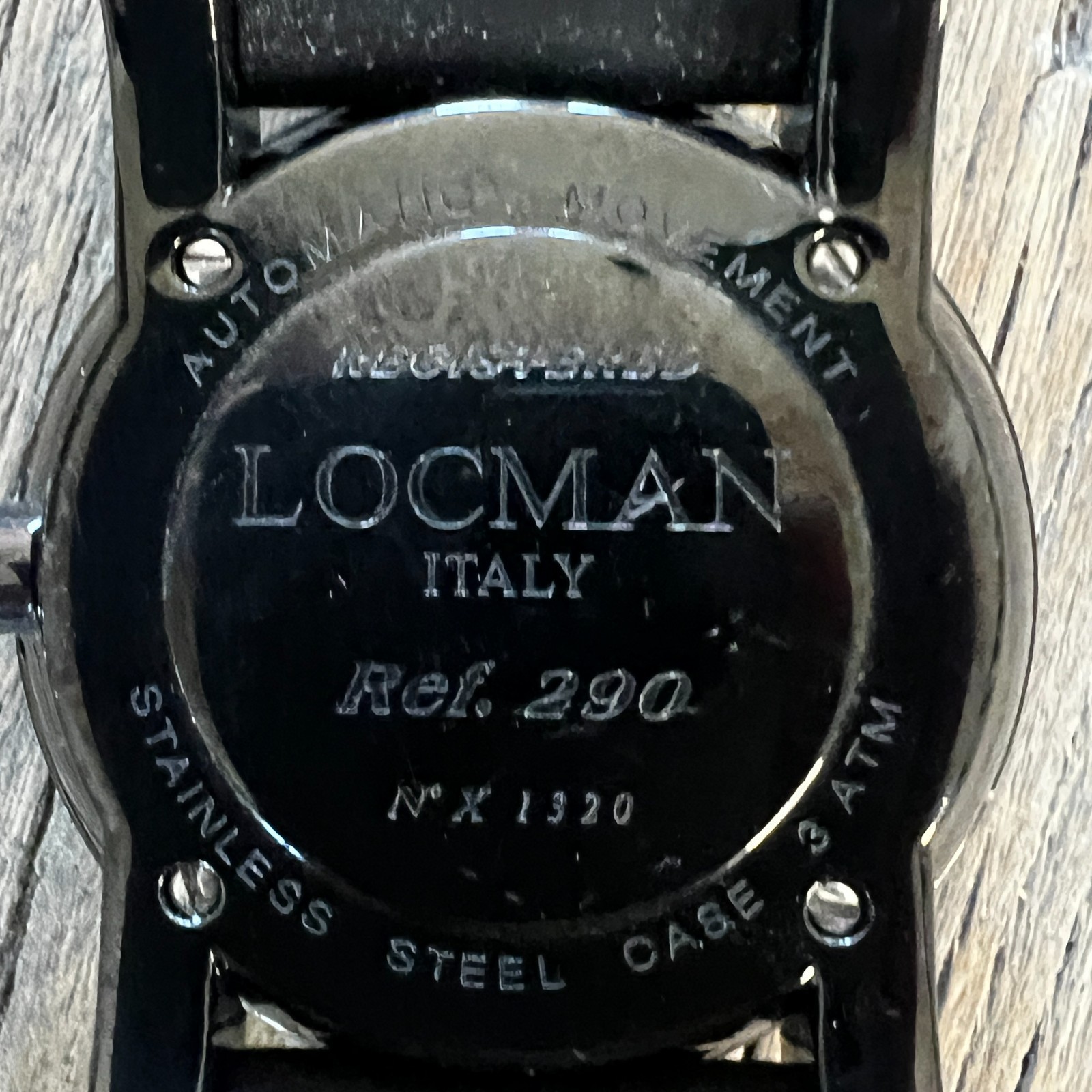 Locman Italy Automatic Ref. 290 Limited Edition No. 1920 Watch