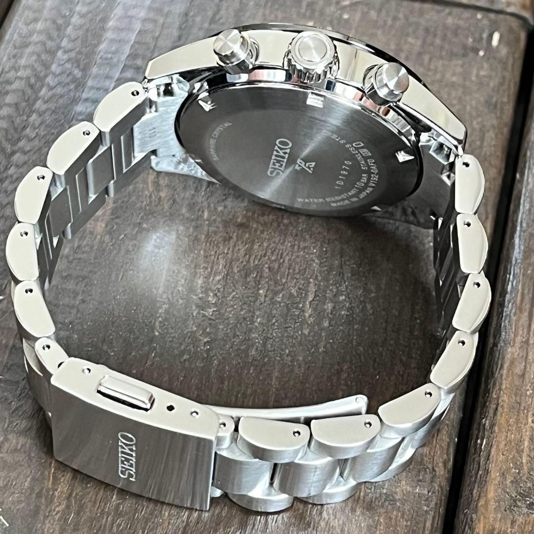 SEIKO Prospex Speedtimer SBDL085 Solar Chronograph Stainless Steel 1.54in Watch