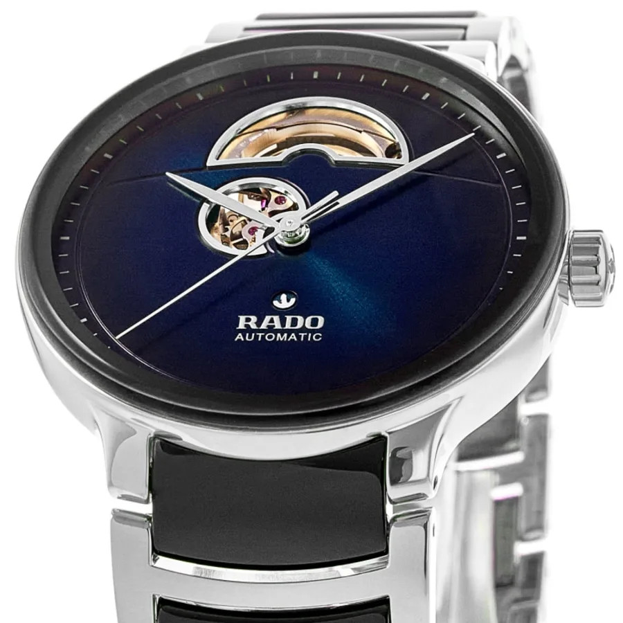New Rado Centrix Automatic Open Heart Blue Dial Unisex Watch R30012202