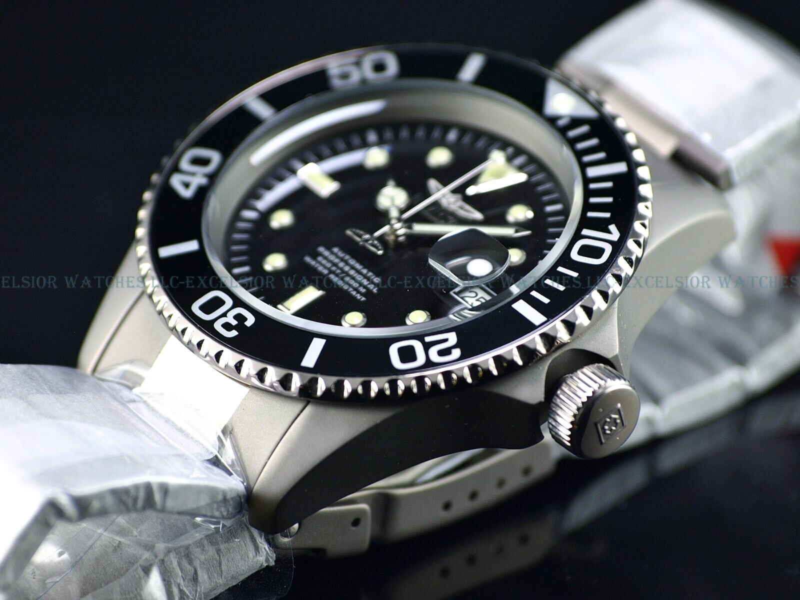 New Invicta Men’s 45mm SOLID TITANIUM Pro Diver AUTOMATIC NH35A 200m Watch 0420