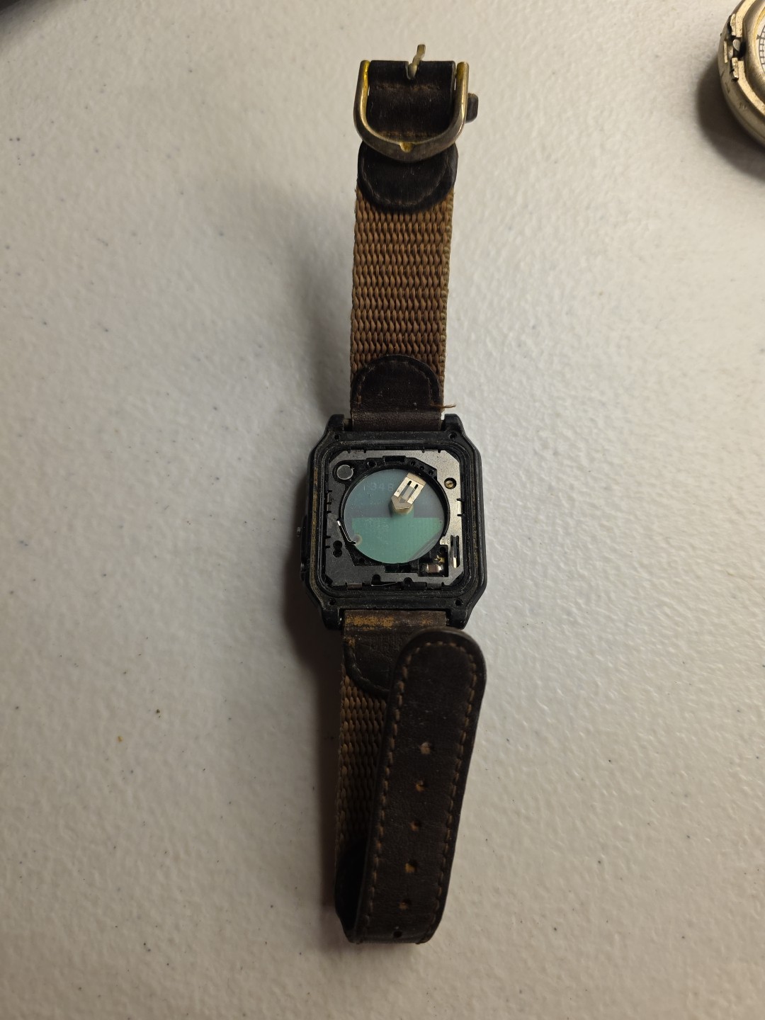 Casio Watch Calculator Men Black 3208 CA-53W Alarm Chronograph Parts Only