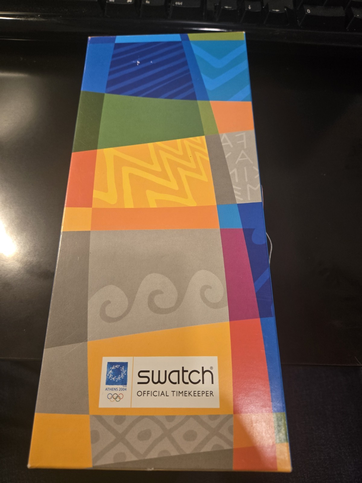 2004 Swatch watch GE123 PACK NISIS SPECIAL ATHENS 2004 OLYMPIC GAMES MYCONOS