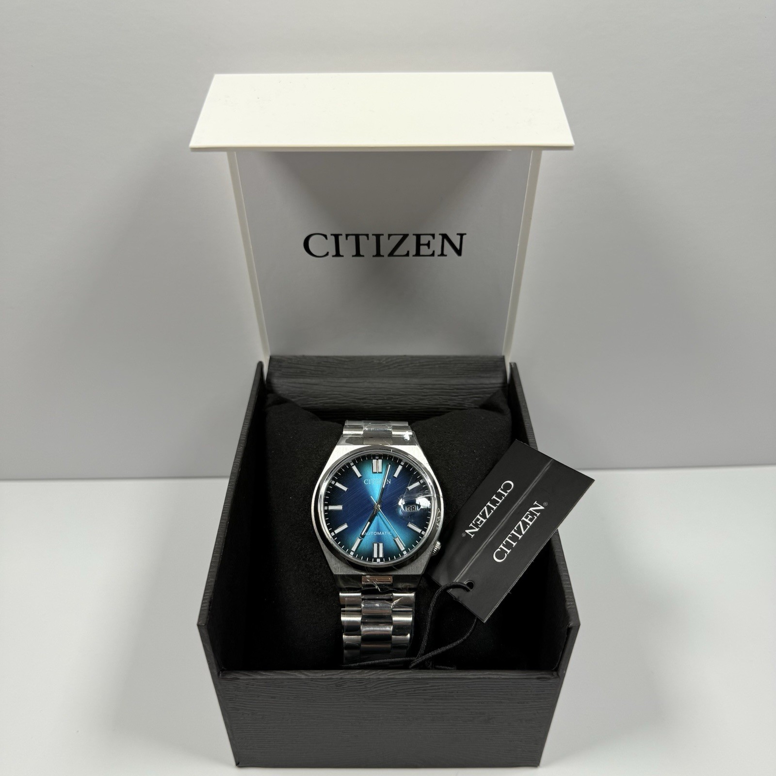 New-Citizen Tsuyosa NJ0151-88X Automatic Blue Dial Men’s Watch
