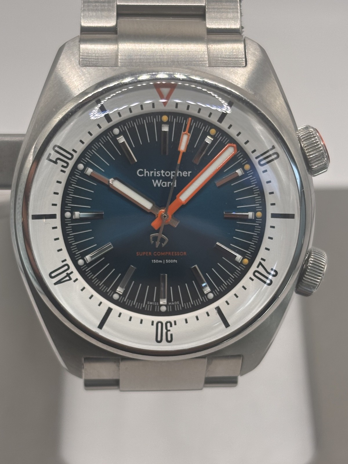 Christopher Ward C65 Super Compressor Aqua Blue (10/2020) WH1734R