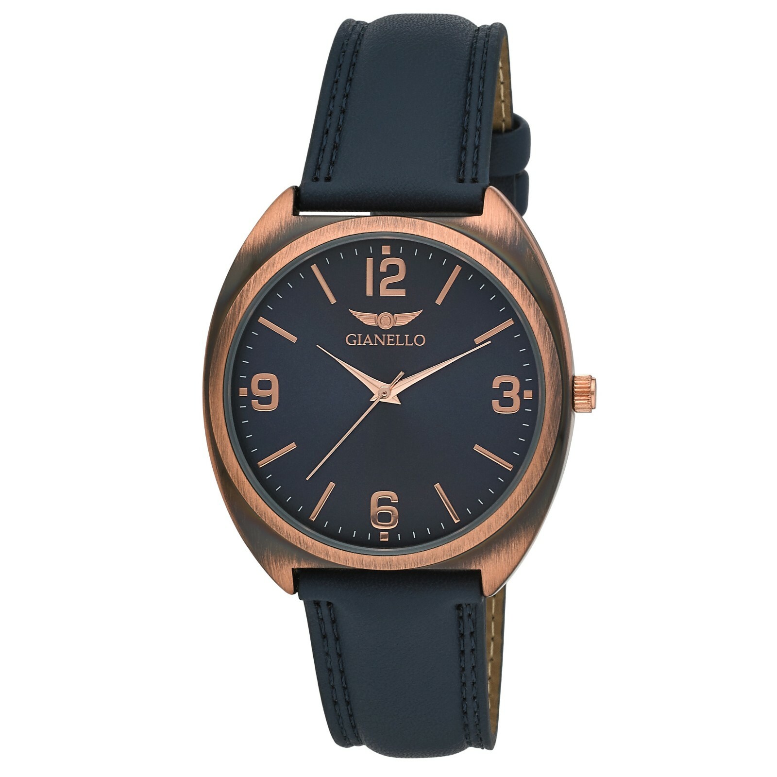 Gianello Mens Sochi Easy Read Dial Strap Watch