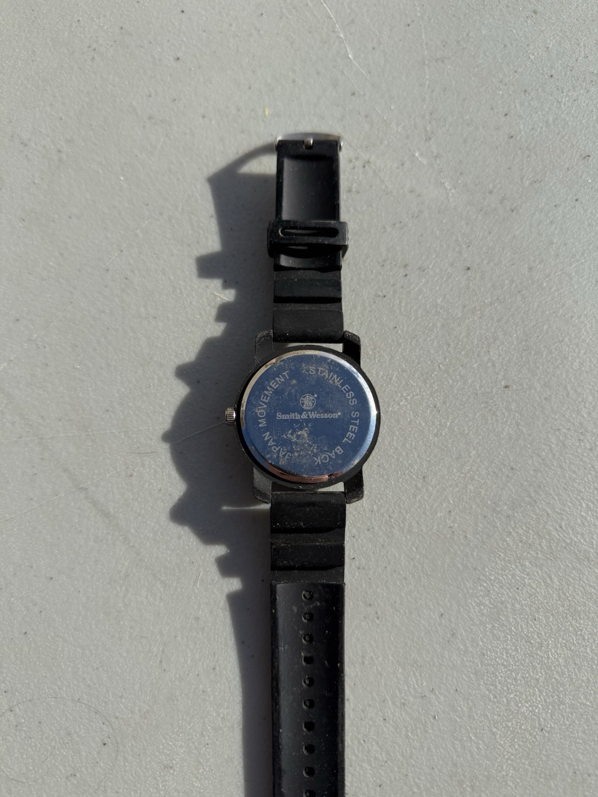 Smith & Wesson Orange Dive watch Silicone Band