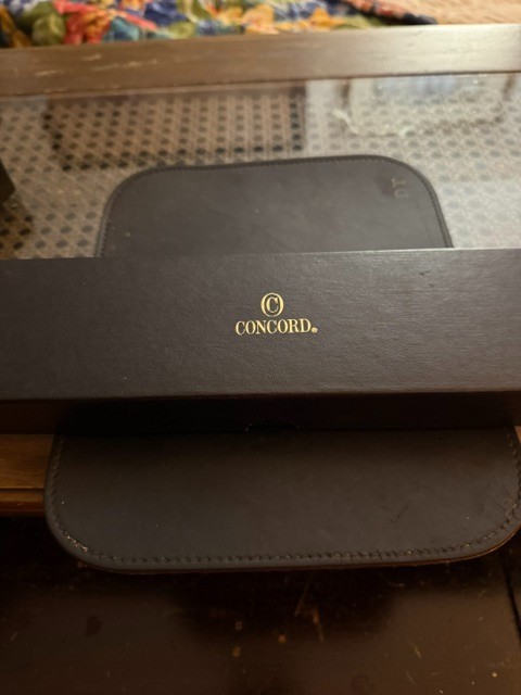 Vintage Men’s Concord Mariner SG Watch Gold & Black Gun Metal