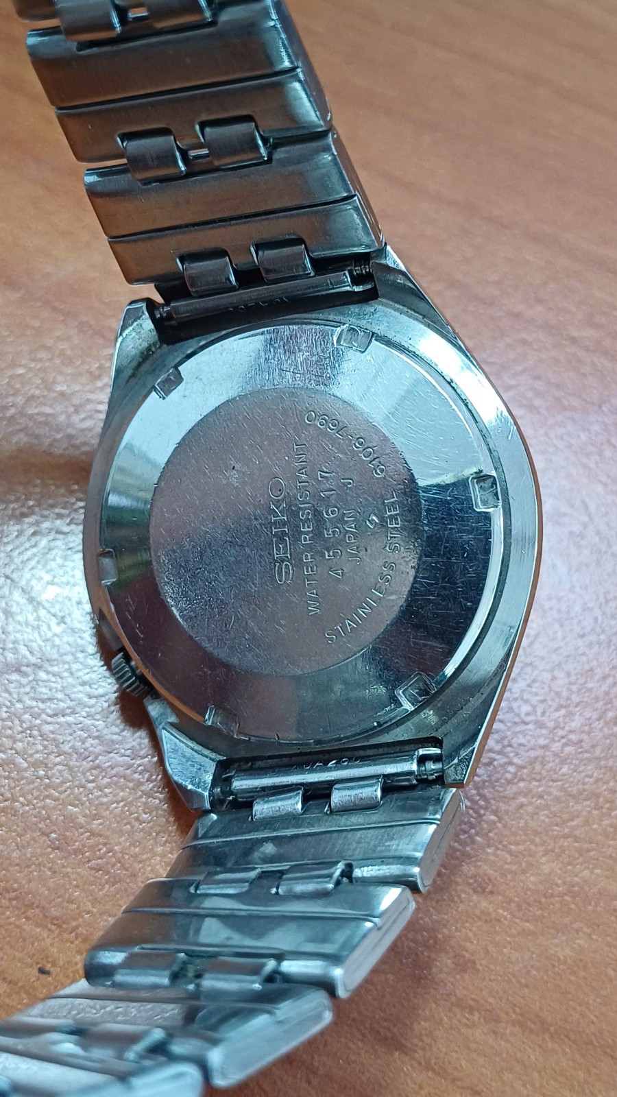 Seiko 5Actus SS 6106-7690 Gradient Blue Dial 25J Automatic (2554)