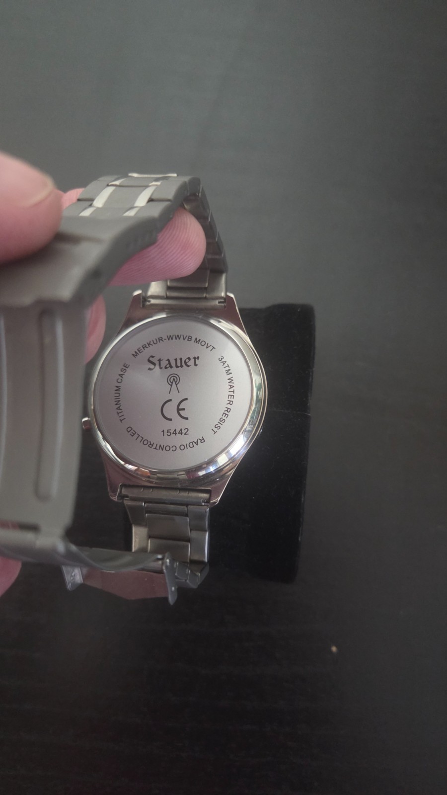 Stauer Titanium Atomic men’s watch