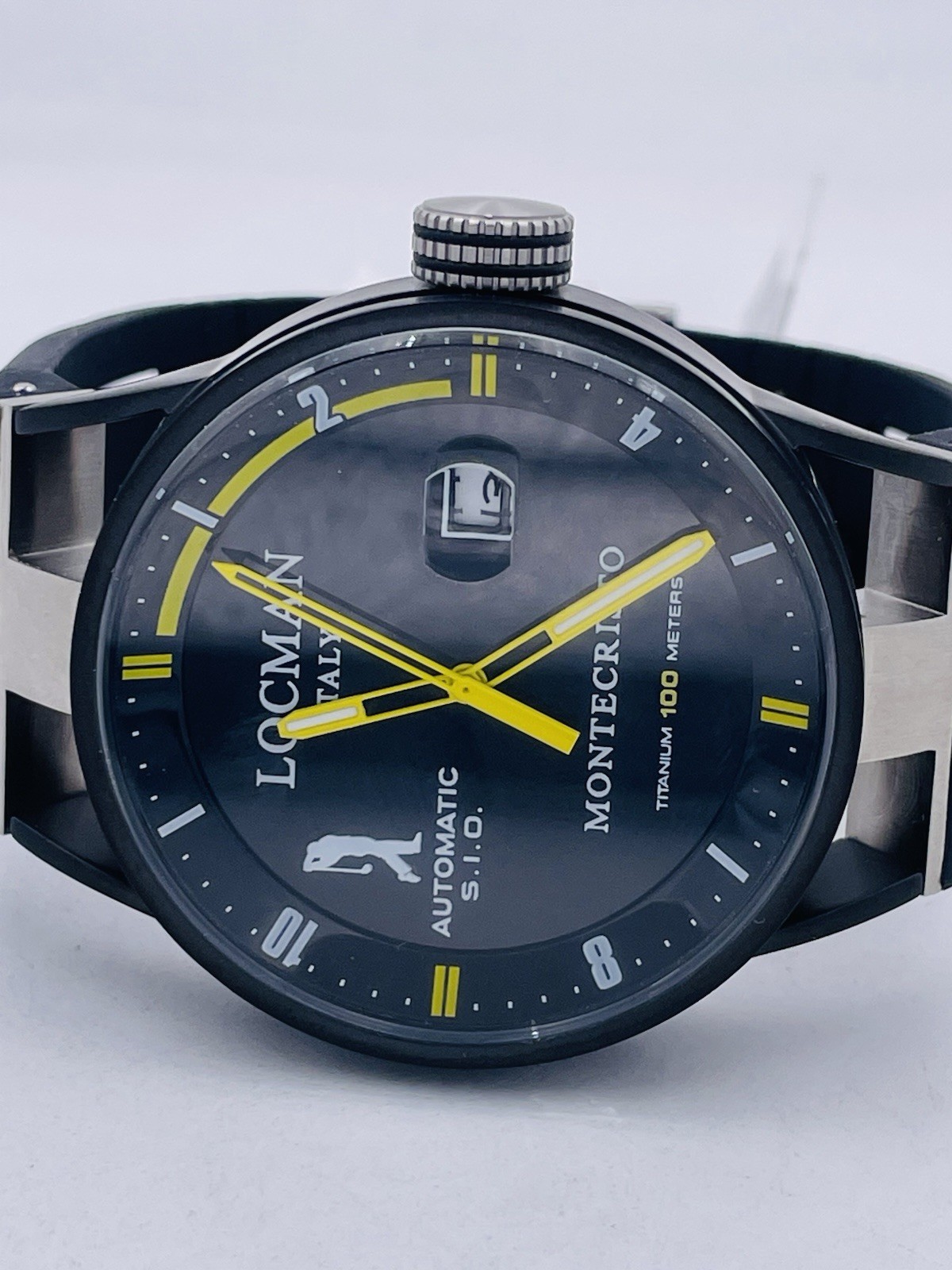 Locman Montecristo Automatic 511KKY/820 Wr100m Watch Brand New