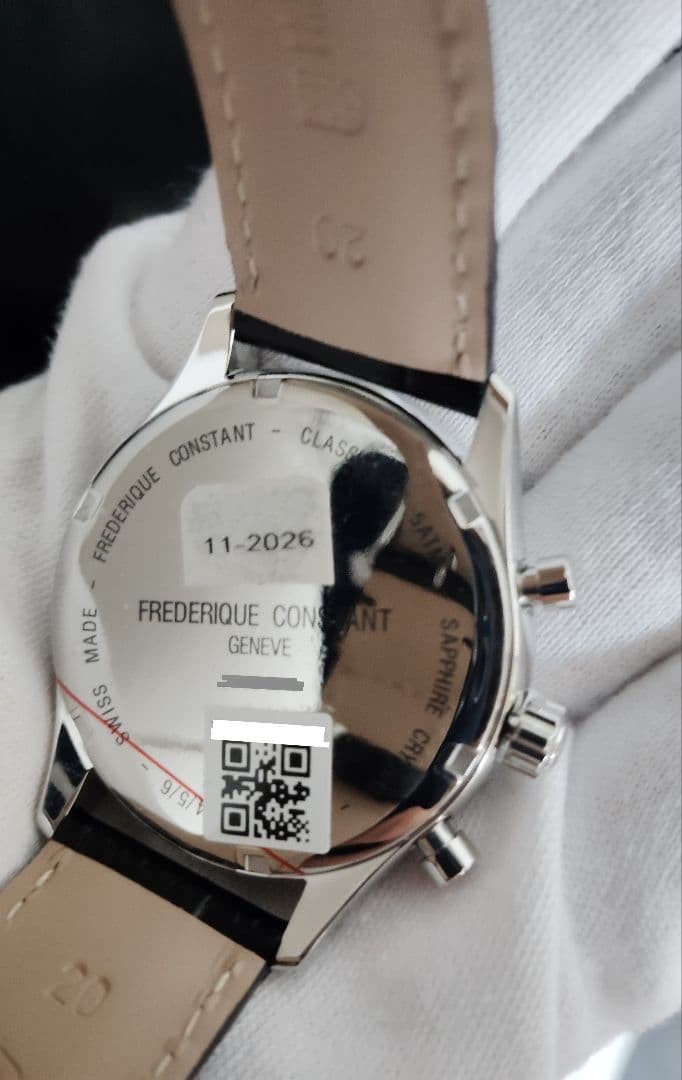 Frederique Constant Triple Calendar Chronograph Watch