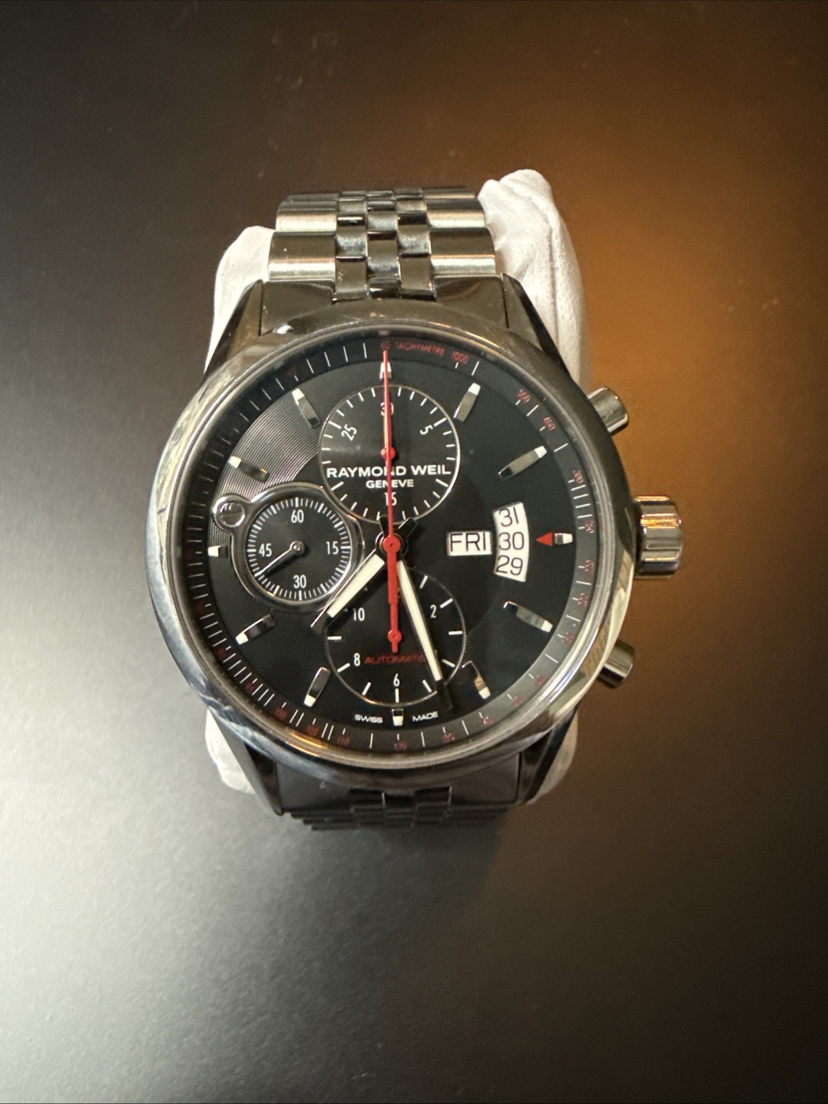 RAYMOND WEIL Freelancer Ref 77301 Men Wristwatch Automatic Cal RW 5000 ,